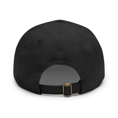 Curb Your Antisemitism Dad Hat with Leather Patch - Stand Against Hate And Discrimination - Israel Israeli Jewish Judaism