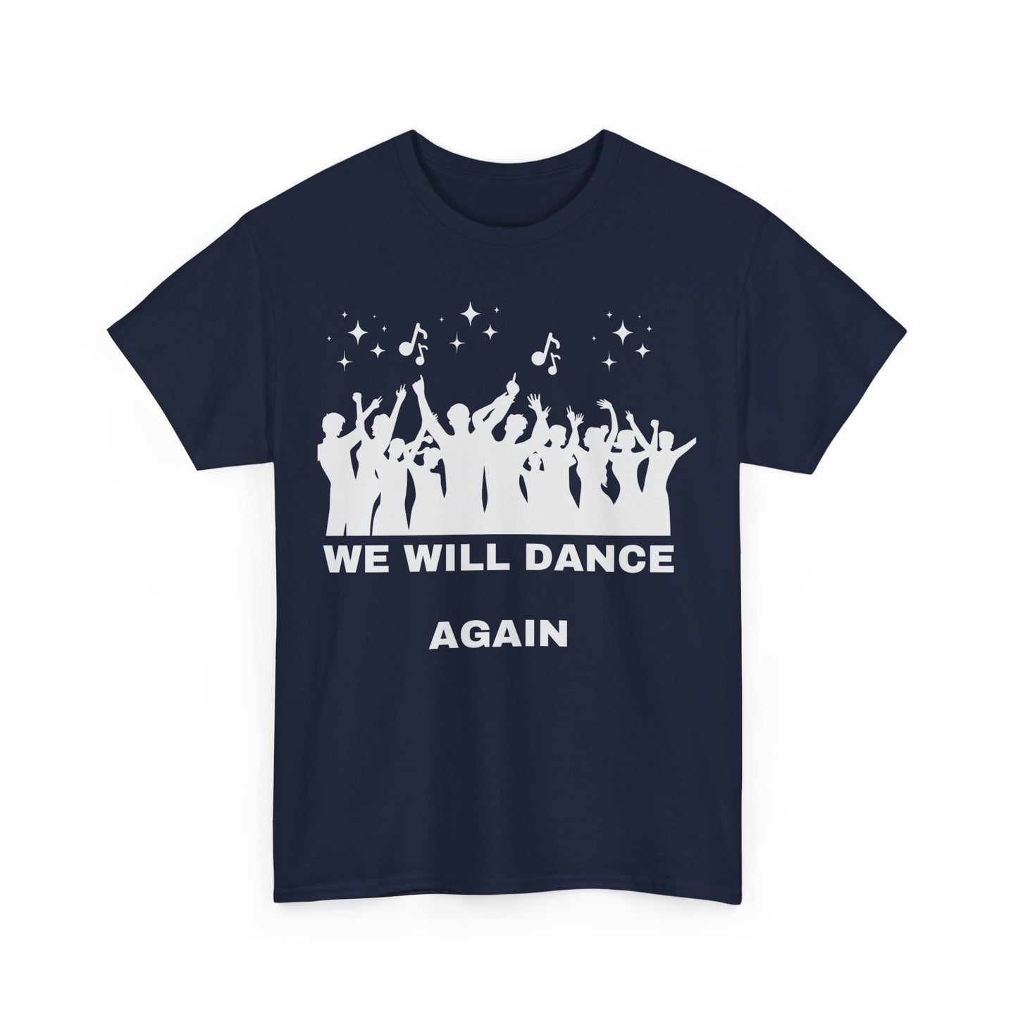 We Will Dance Again Tees  - Israeli Jewish Judaism - Premium Unisex Heavy Cotton T-shirt - by Far Out Prints & Co.