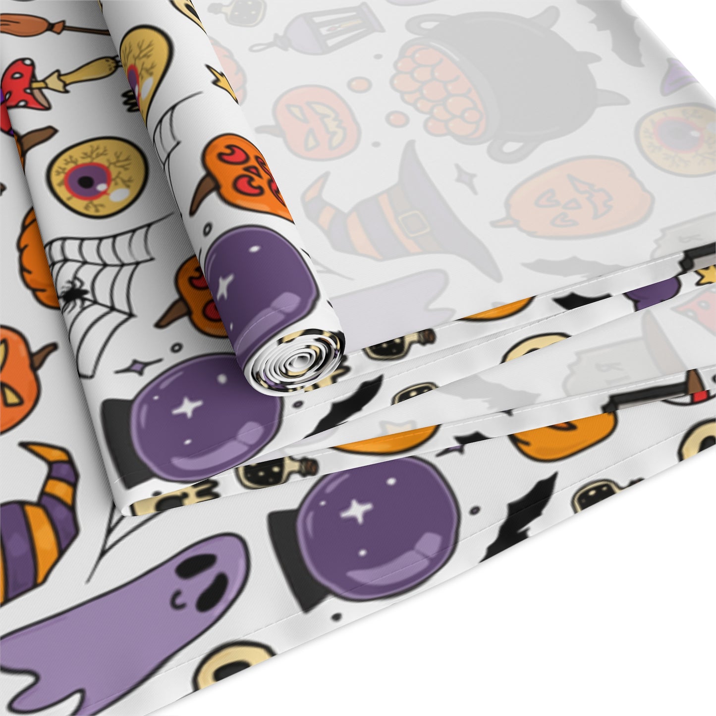 Halloween Decorations | Festive Holiday Themed Kitchen Dining Table Decor | Table Runner | Far Out Prints Co.