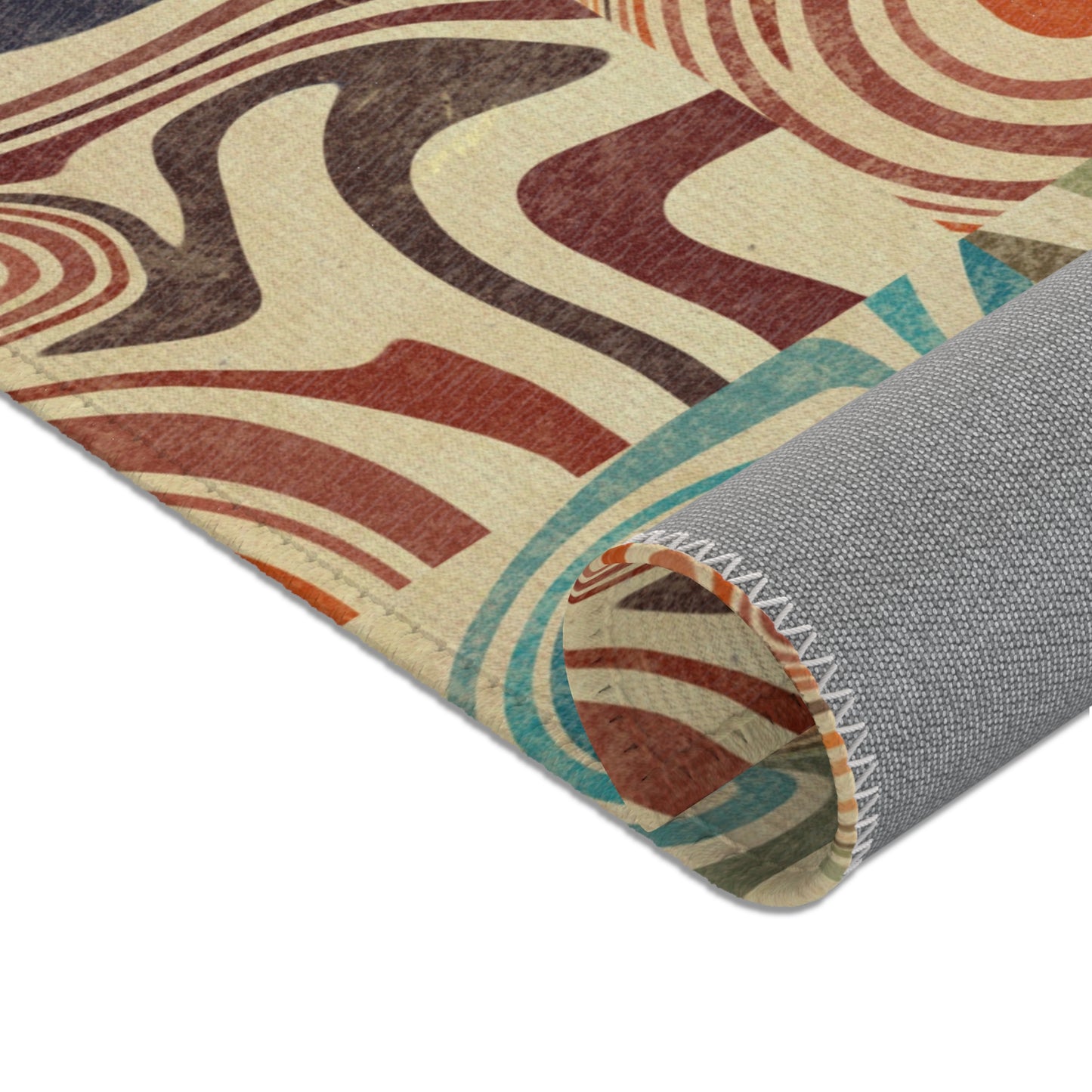 Retro Marble Area Rugs Melt Rug Carpet Design Rug Gift for Home Decor Him or Her Present House Design Theme Israeli Jewish Israel Support