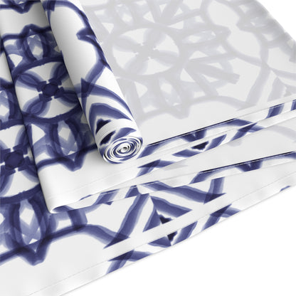 Moroccan Design Pattern 1 | Jewish Holiday Themed | Table Runner | by Far Out Prints & Co.