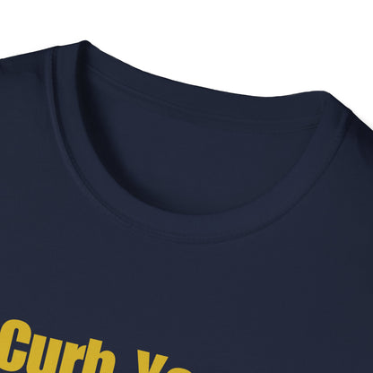 Curb Your Antisemitism T-Shirt Tee T Shirt Stand Against Hate Discrimination Israel Israeli Jewish Judaism Judaica Gift Present for Him Her