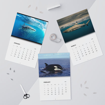 2024 Dive Style Calendar - Artistic Scuba Diving Themed Wall Calendar, Perfect for Diving Enthusiasts and Ocean Lovers