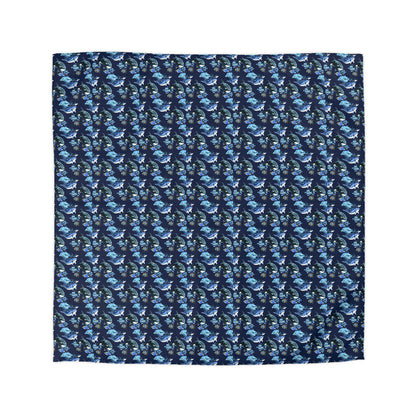 Duvet Cover Blanket for Him or Her Gift Ocean Lover Present Orca Killer Whale Dolphin Pattern Free Willy Gladys Sea Creatures Kids Adults