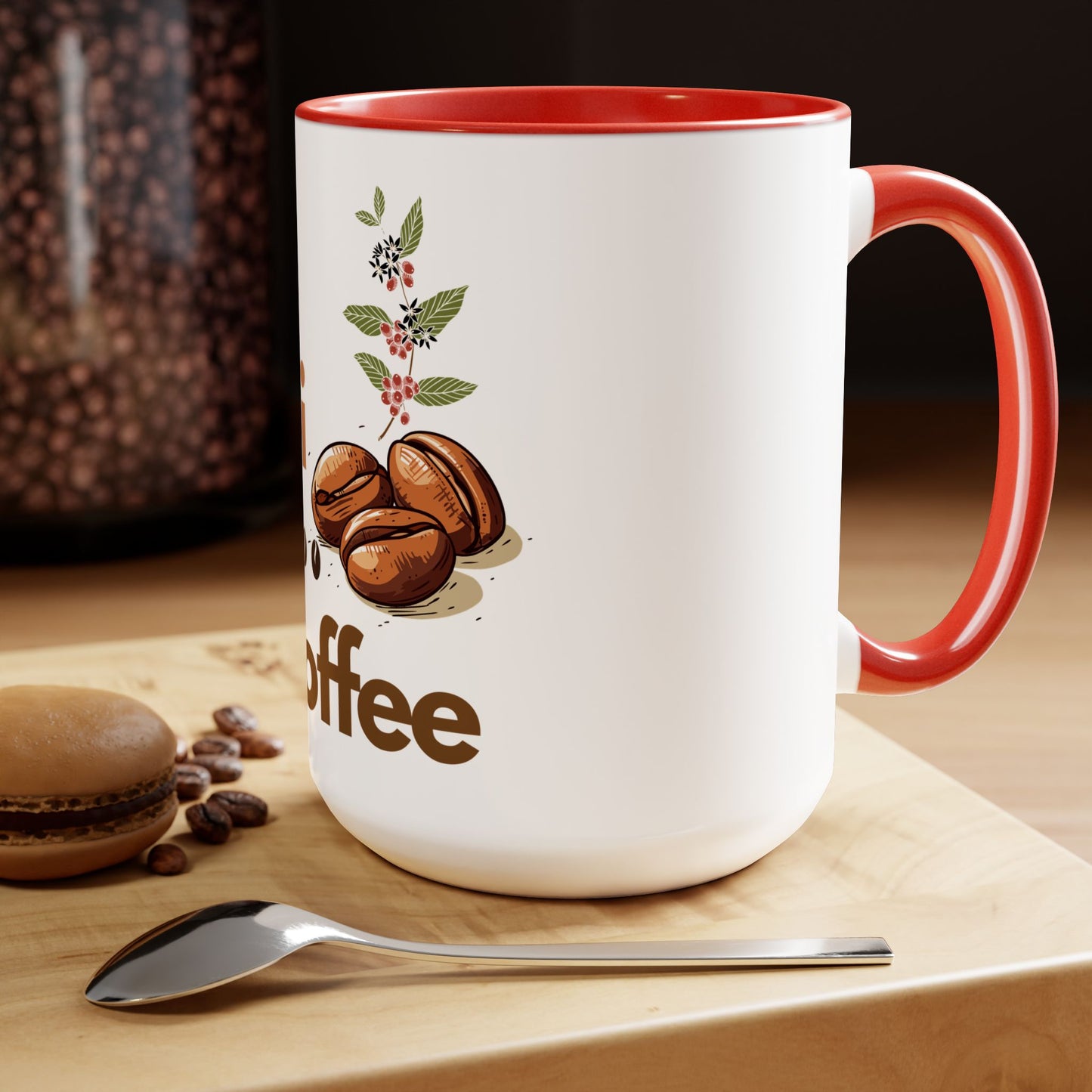 Borei Pri HaCoffee Two-Tone Coffee Mug