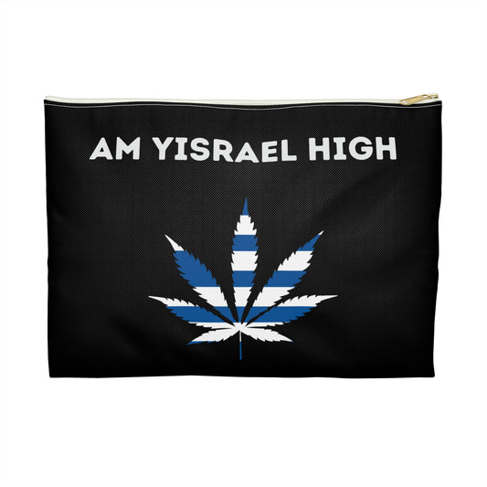 Am Yisrael High - Accessory Pouch Black