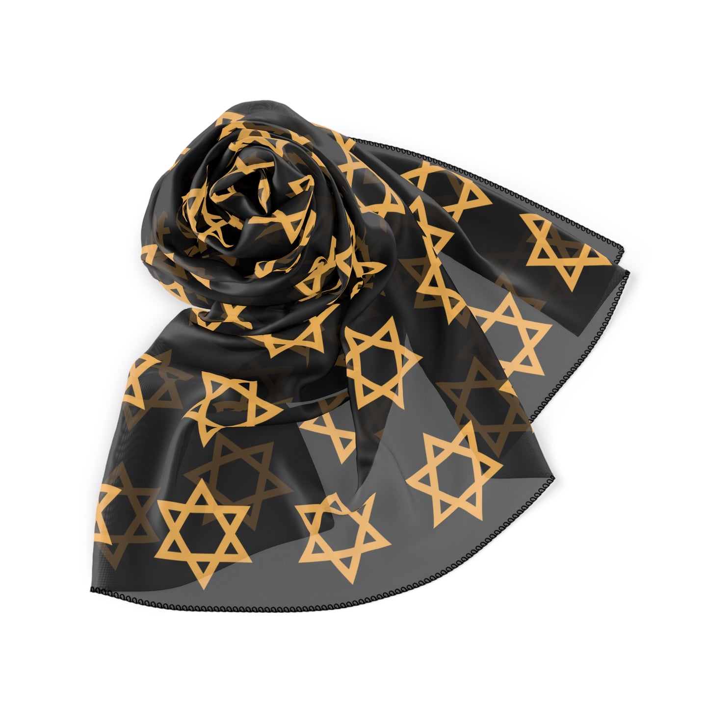 Star of David Poly Scarf Scarves Israel Israeli Jewish Judaism Zionist Zionism Gifts for Her Him