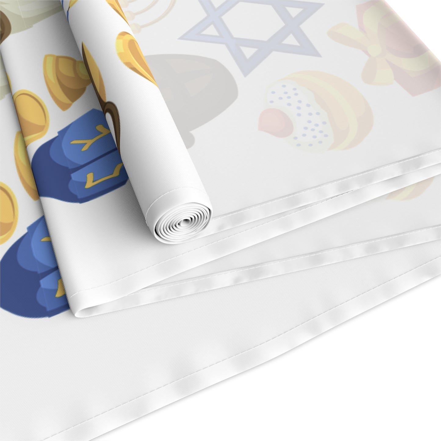Hannukah Hanuka Hanukkah Chanukah Chanuka Chanukkah Channukah Chanukka 1 | Jewish Holiday Themed | Table Runner