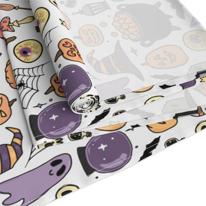 Halloween Decorations | Festive Holiday Themed Kitchen Dining Table Decor | Table Runner | Far Out Prints Co.