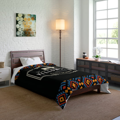 Yellowstone Ranch of Montana Darko Comforter by Far Out Prints & Co.