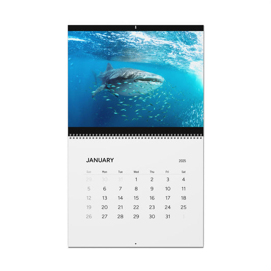 2024 Dive Style Calendar - Artistic Scuba Diving Themed Wall Calendar, Perfect for Diving Enthusiasts and Ocean Lovers