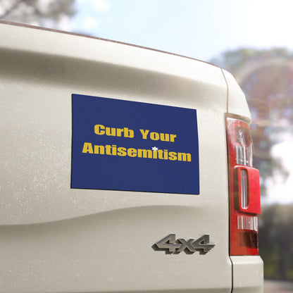 Curb Your Antisemitism Car Magnets Bring Them Home Now