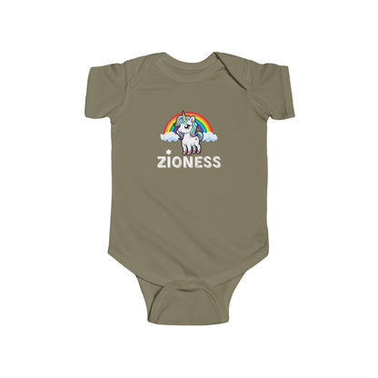 Zioness Hebrew Cute Jewish Baby Israeli Baby Clothes Israel Judaism Judaica Baby Zionist Zionism Infant Jersey Gift Present Baby