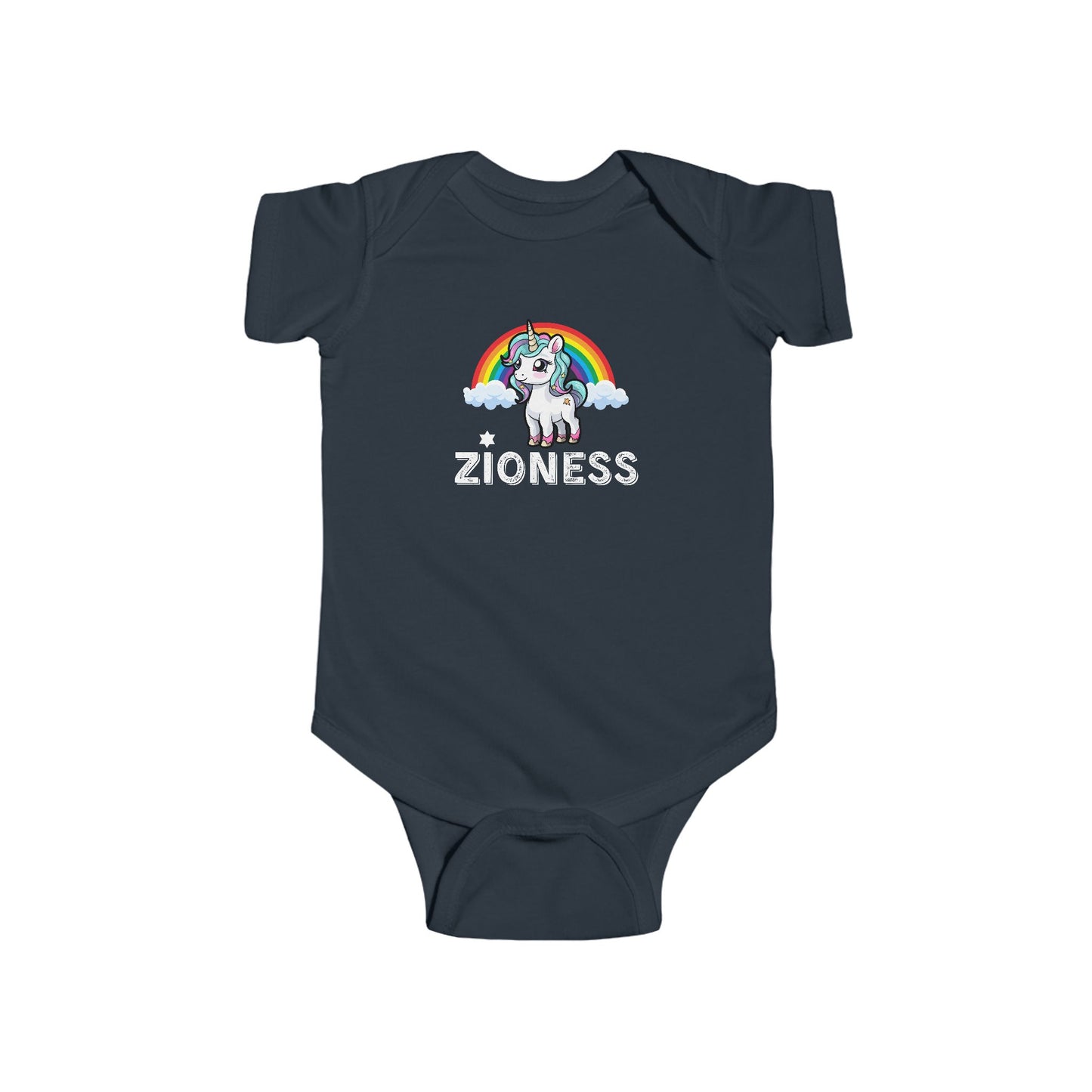 Zioness Hebrew Cute Jewish Baby Israeli Baby Clothes Israel Judaism Judaica Baby Zionist Zionism Infant Jersey Gift Present Baby