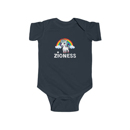 Zioness Hebrew Cute Jewish Baby Israeli Baby Clothes Israel Judaism Judaica Baby Zionist Zionism Infant Jersey Gift Present Baby