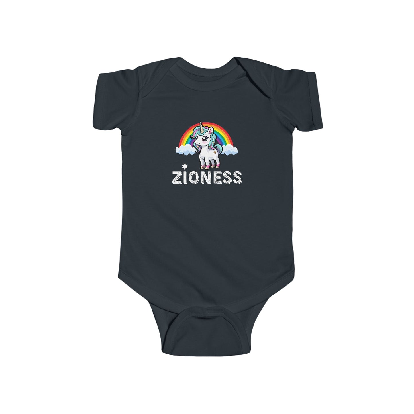 Zioness Hebrew Cute Jewish Baby Israeli Baby Clothes Israel Judaism Judaica Baby Zionist Zionism Infant Jersey Gift Present Baby