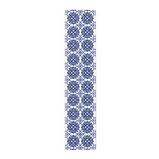Moroccan Design Pattern 1 | Jewish Holiday Themed | Table Runner | by Far Out Prints & Co.